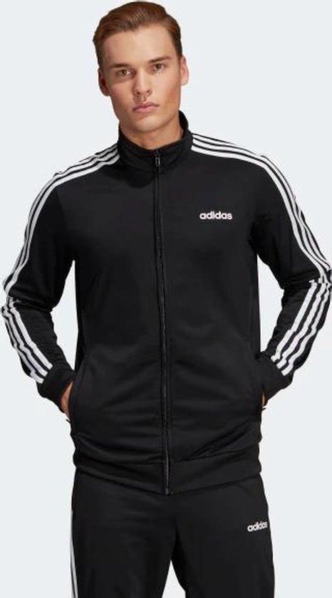 adidas 3 stripes vest zwart heren capachon ritssluititng|adidas truien heren sale.